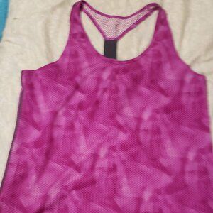 Hurley Workout Racerback Tank Top Wickaway lined in Size L